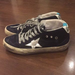 Navy Blue Golden Goose